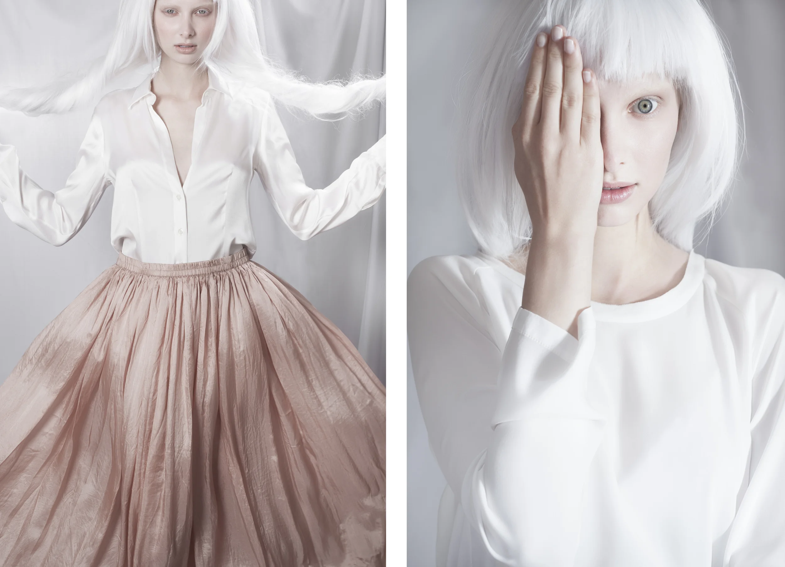 Left - Top : Her Shirt / Skirt : Mes Demoiselles Right - Top : Model's Own