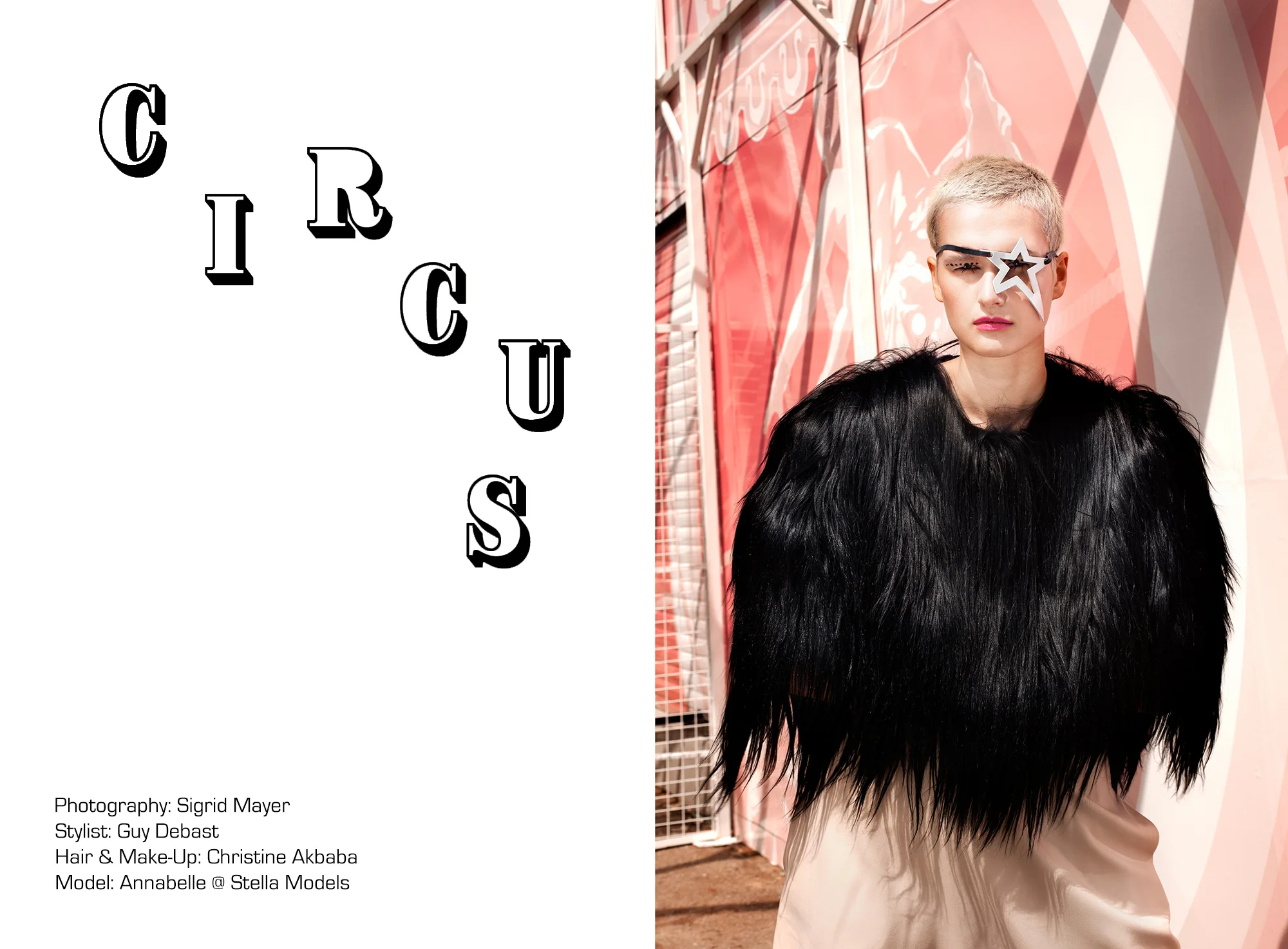 T rousers : Studio Gampe Berlin / Eyepatch : AND_I / J acket : Superated