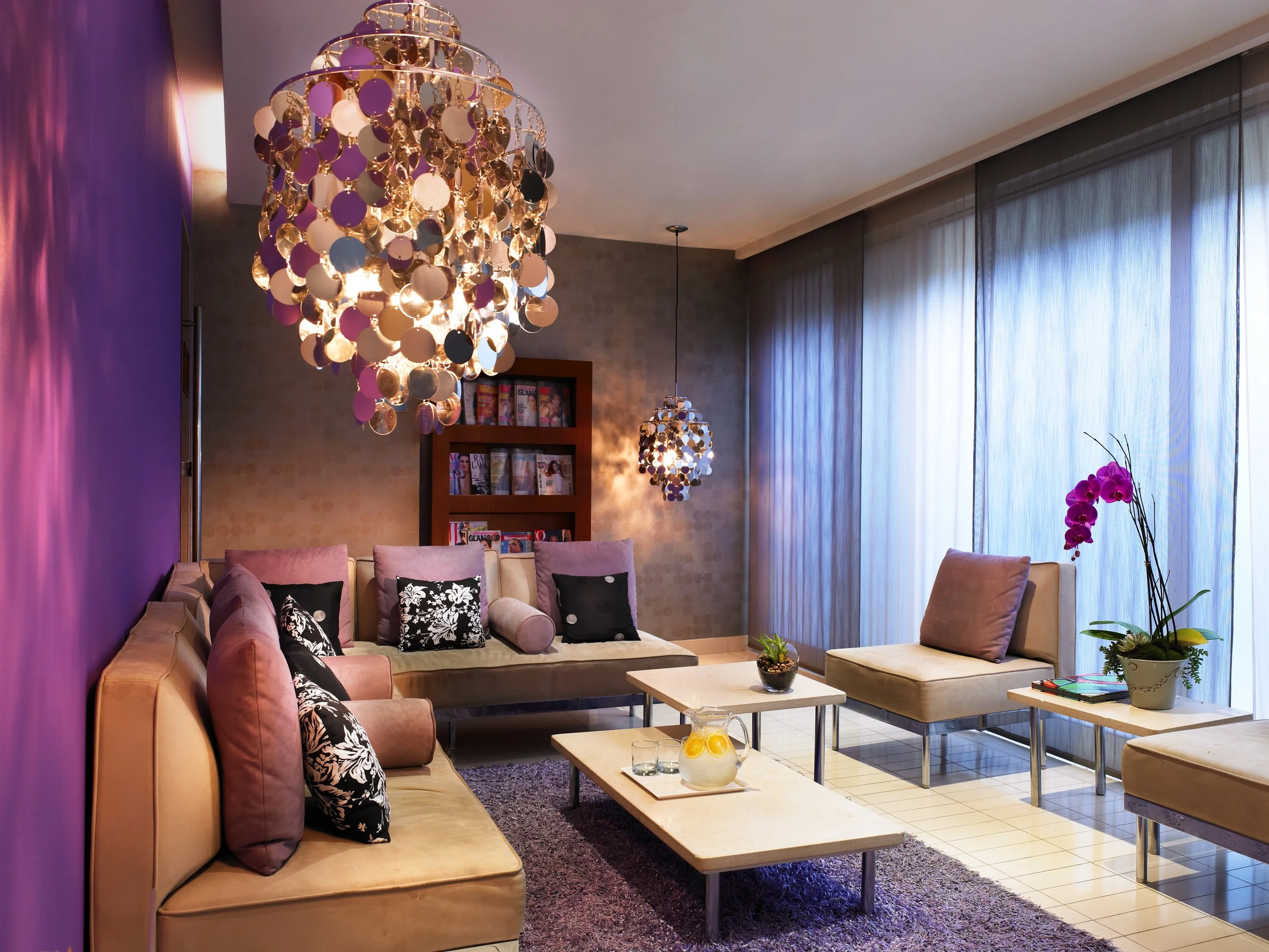 Bliss Spa Lounge Area