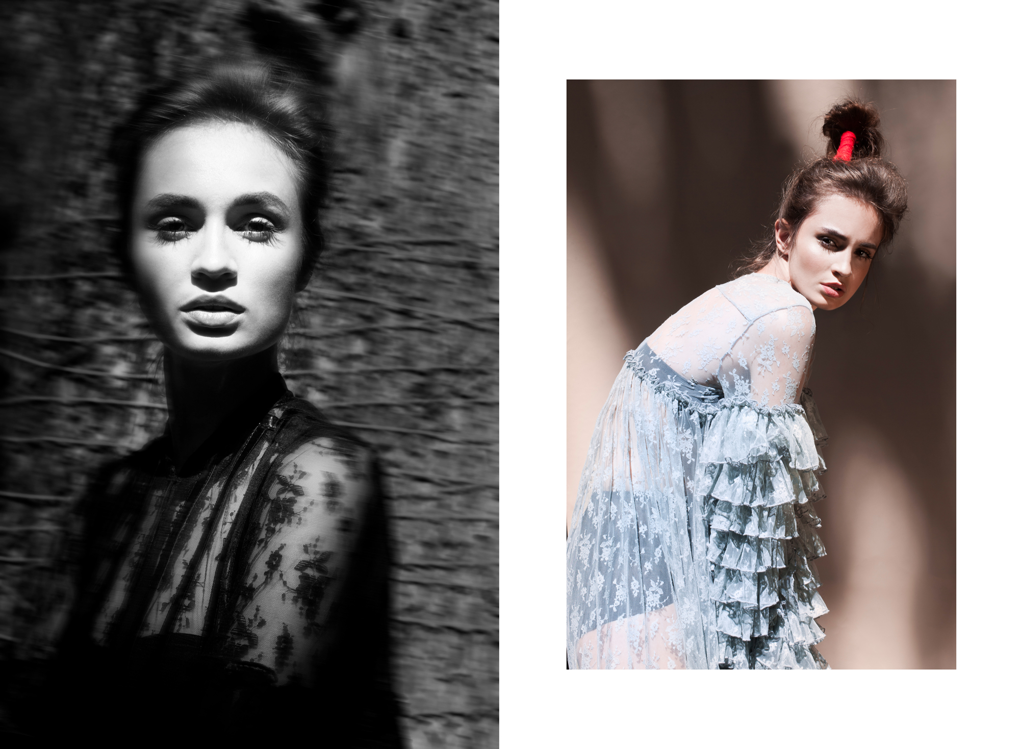 Dress : Juergen Christian Hoerl Atelier / Lingerie : Daniela Paradeis