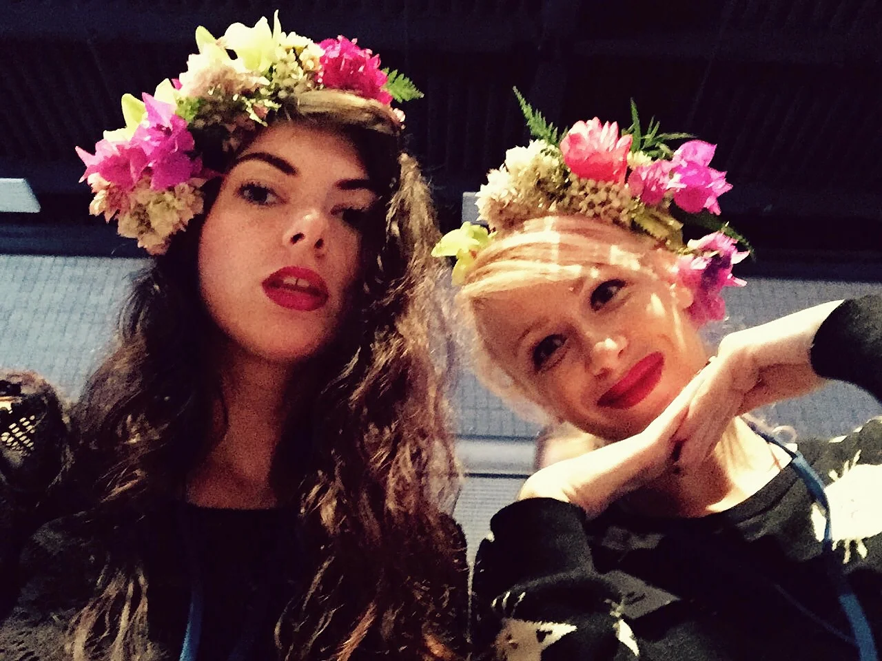 Paiko Flower Crowns made by Aysha & Heather 
