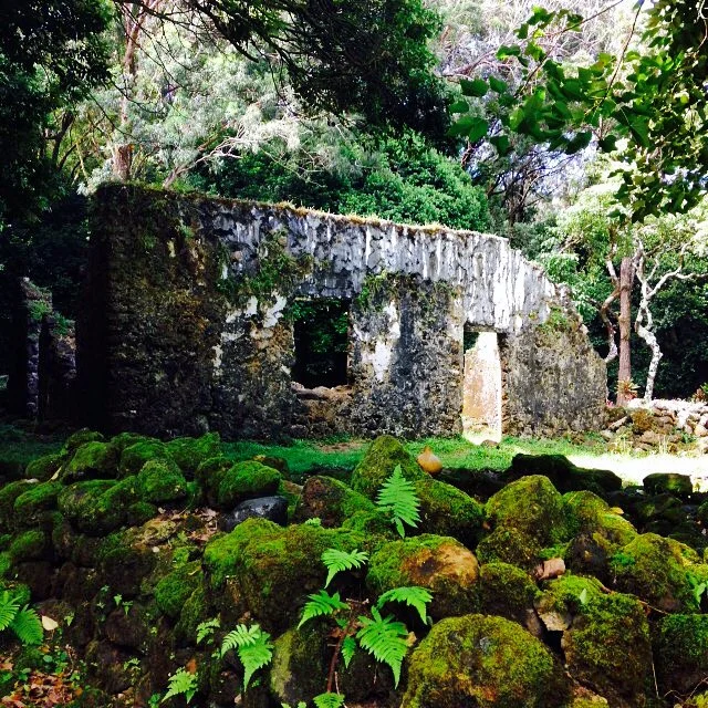 Lulumahu Falls Ruins