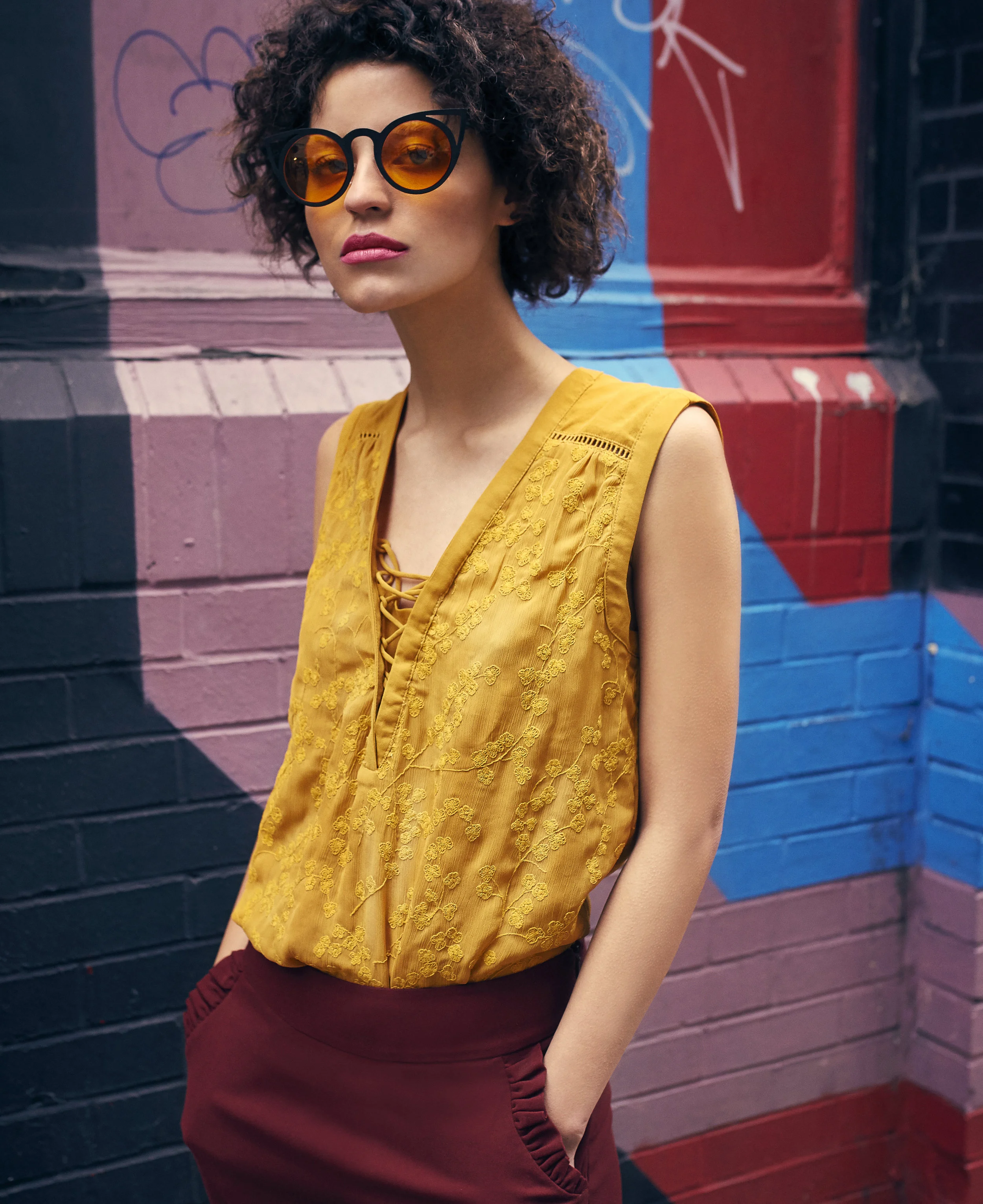 Top: Anthropologie / Pants: Cos