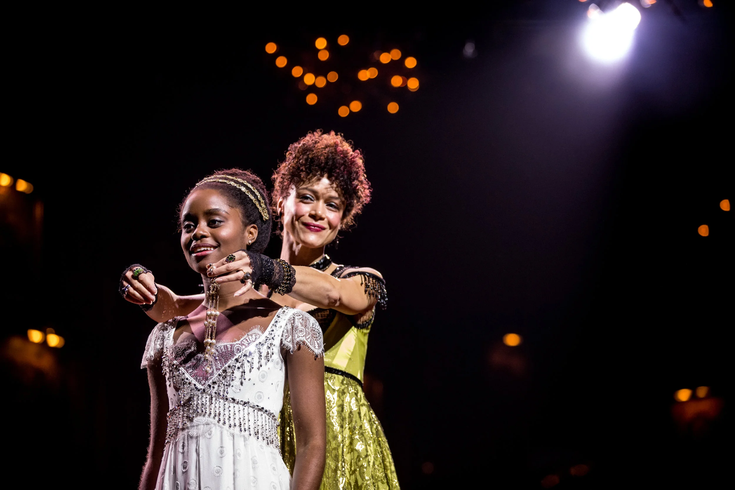 Denée Benton and Amber Gray