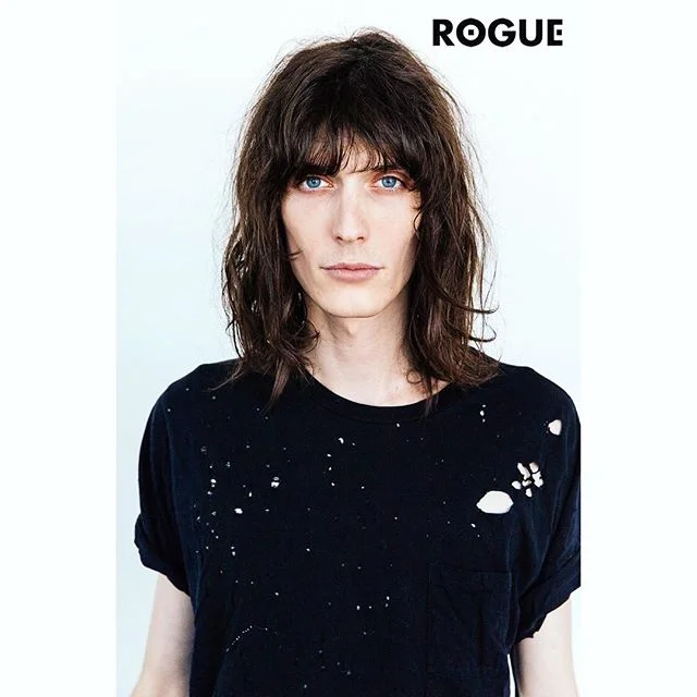 Model @justingossman for @roguemagazine&rsquo;s Winter Issue N&deg;7. Justin talks with us about being the 1st male model to be the face of Nars @narsissist alongside @bellahadid and being the frontman of the band @thetoyguns 
Photography by @stormsh