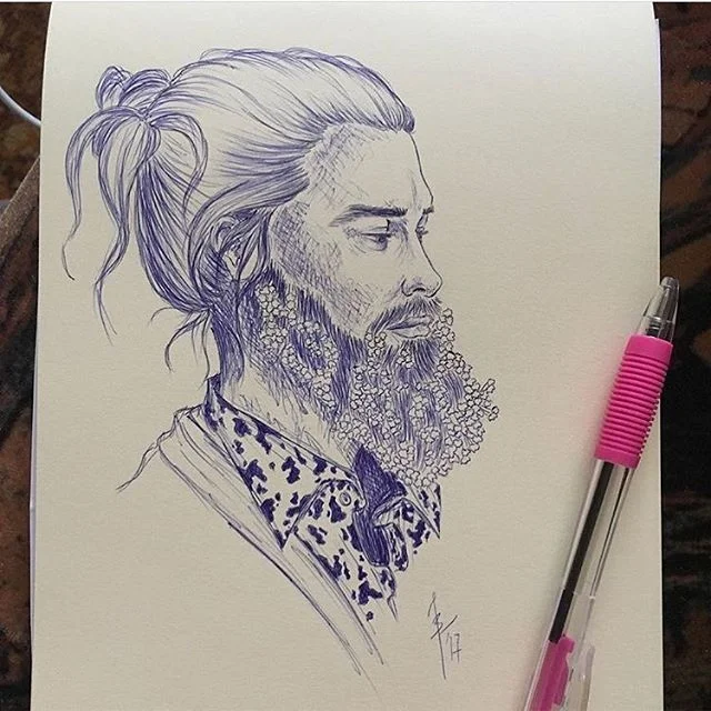 Another Rogue photo awesomely brought to life by artist @dont.talk.to.me.in.the.morning from our shoot with @thetpayne from @amcthewalkingdead 
Photography by @graphicsmetropolis 
#tompayne #thewalkingdead #twdjesus 
Tag @roguemagazine in your artwor