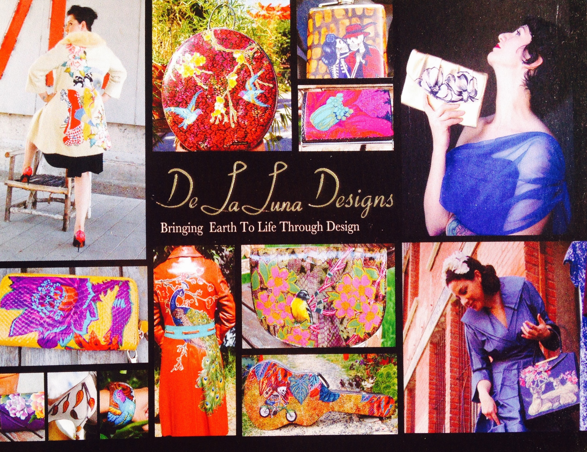 De La Luna Designs website