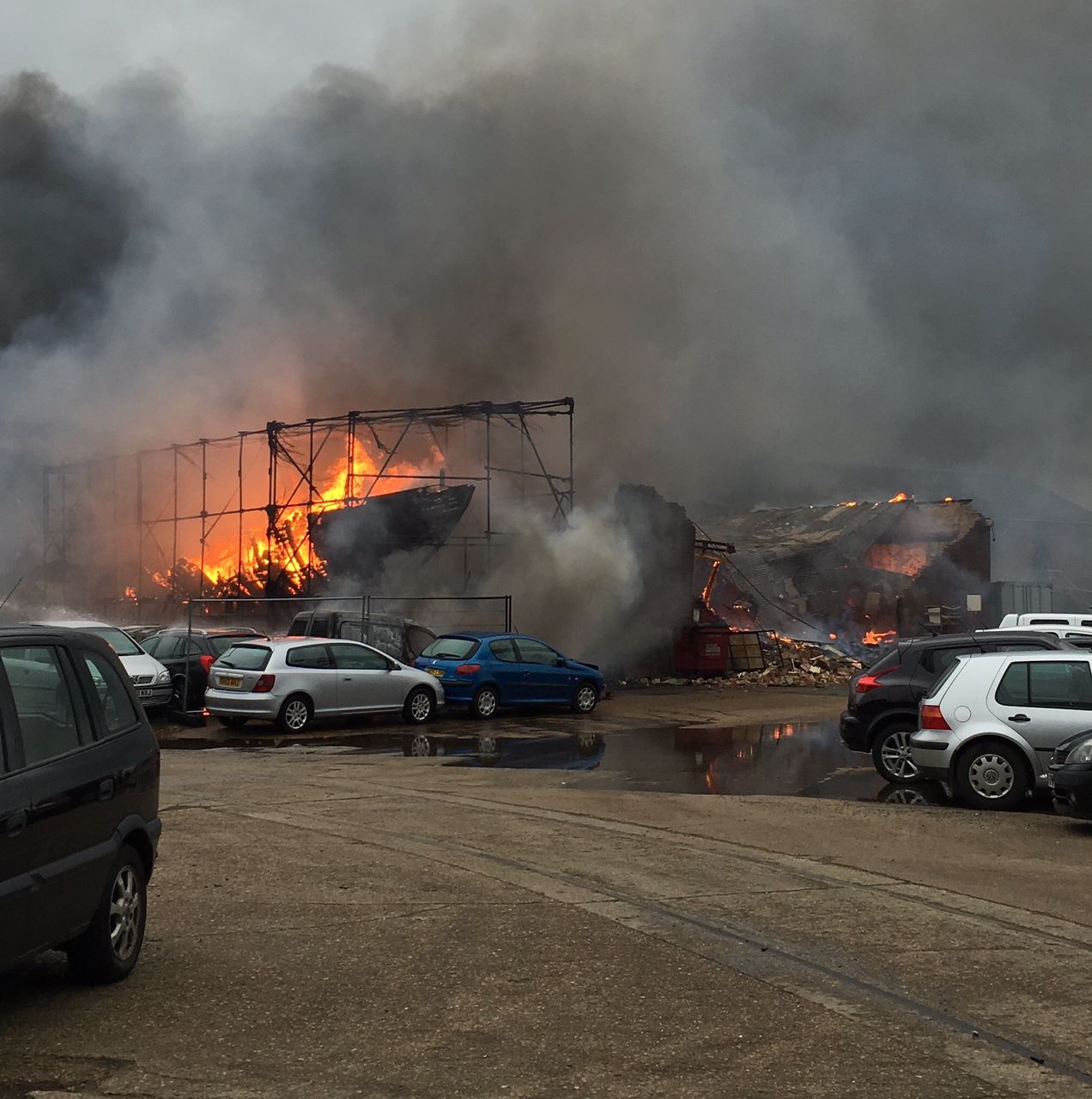 Classics Lost in the Cowes Boatyard Fire