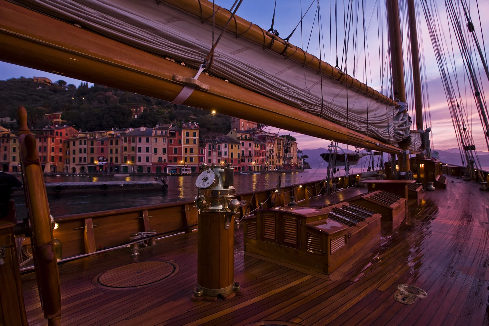 Orion of the Seas - evening deck shot