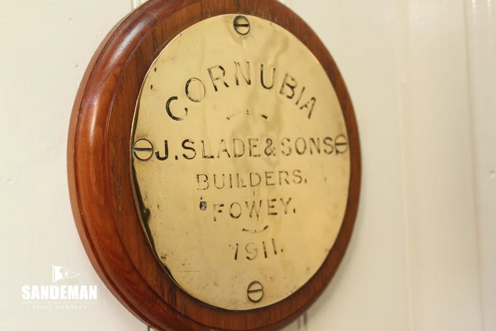 CORNUBIA yacht detail