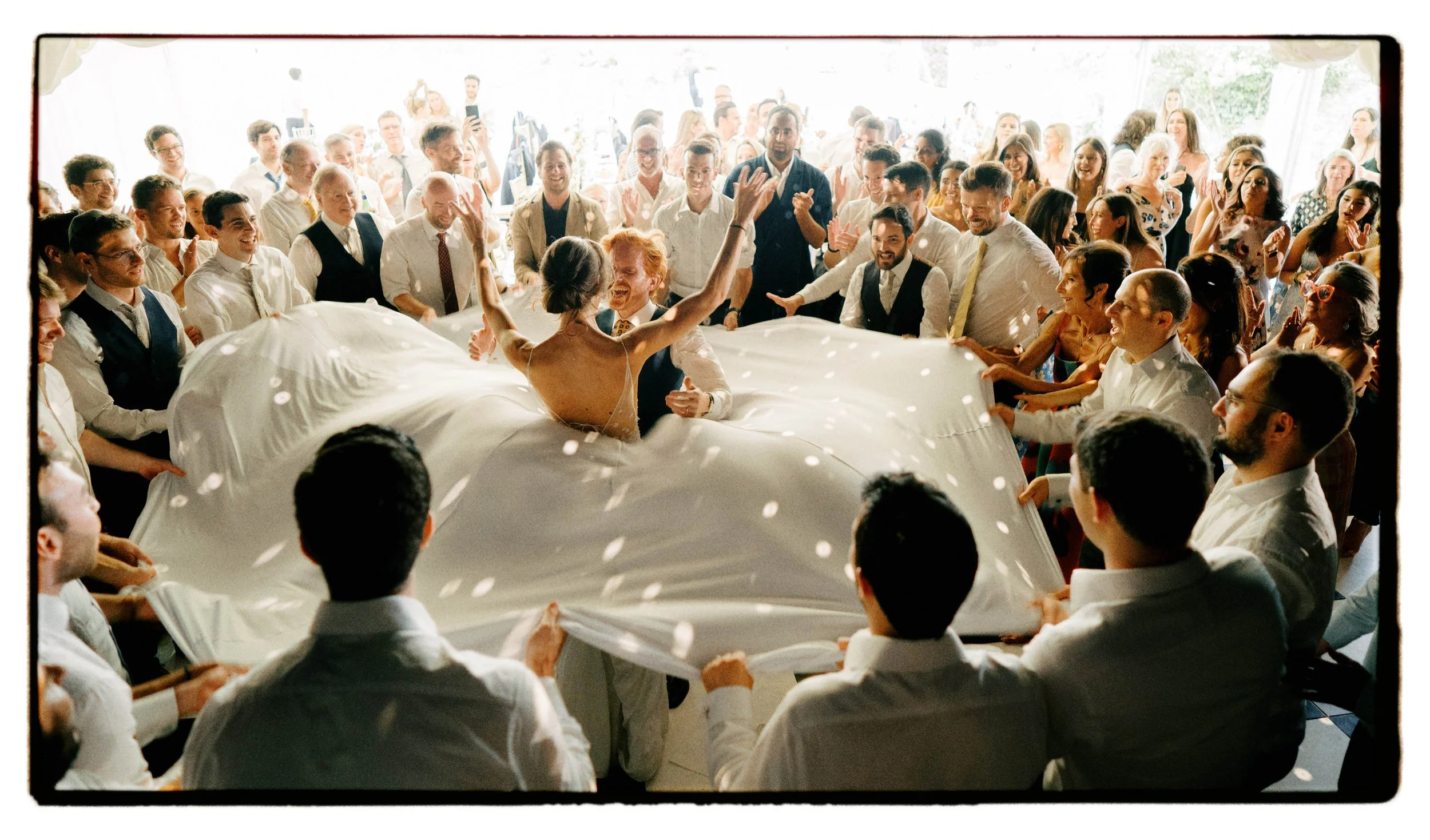 "We felt we had a friend at our wedding capturing the truly raw, emotional and fun moments that no one else sees"