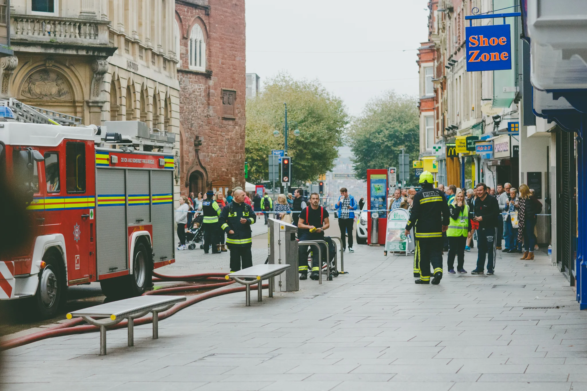 Exeter Documentary Wedding Photographer Amy Sampson Exeter Fire Devon