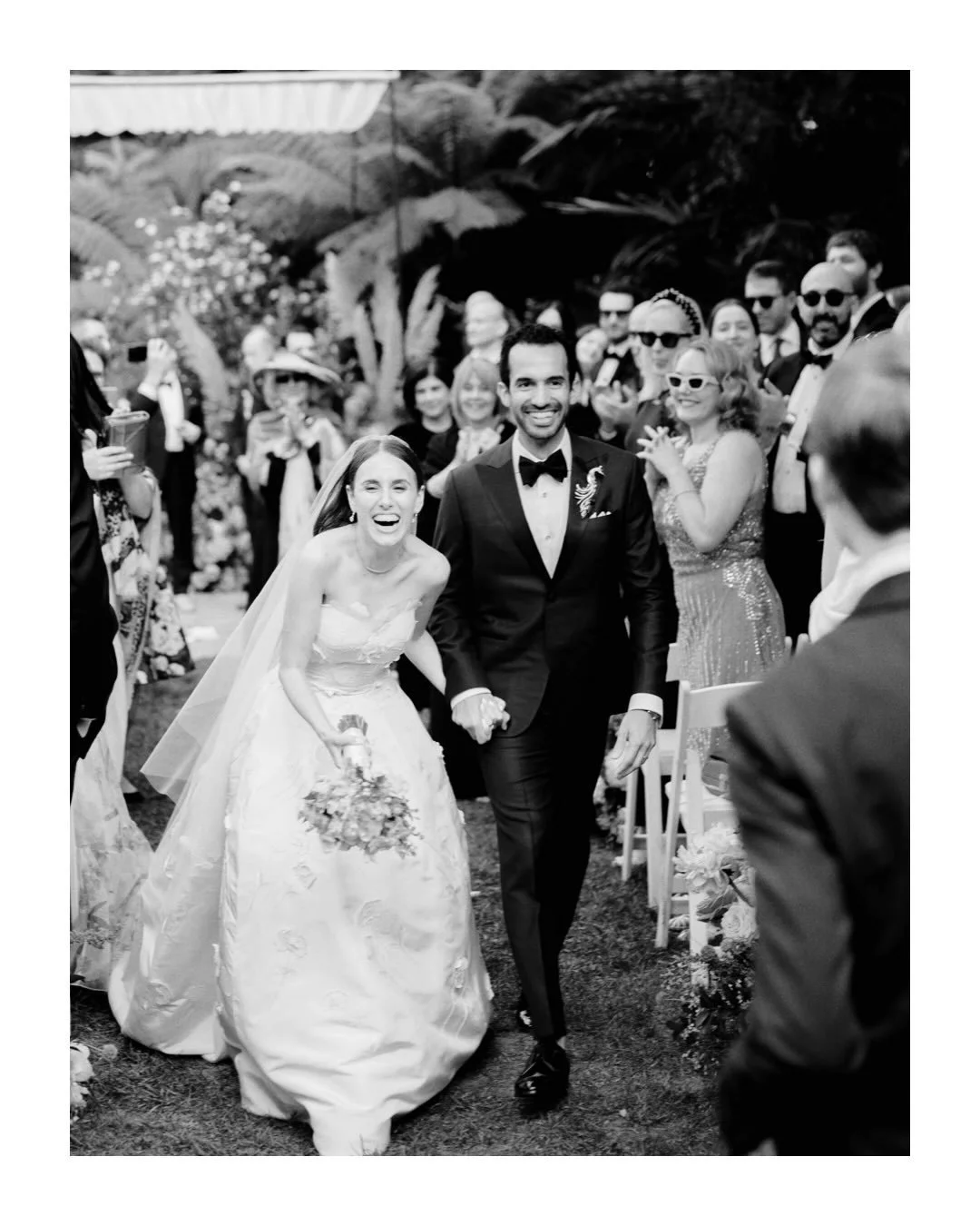 Emily &amp; David, beaming rays of sunshine, being thoroughly themselves, with a sense of humour that made being around them indefinitely fun at their gloriously colourful wedding at @hotelbelair 

Emily, I couldn&rsquo;t feature you on my grid witho