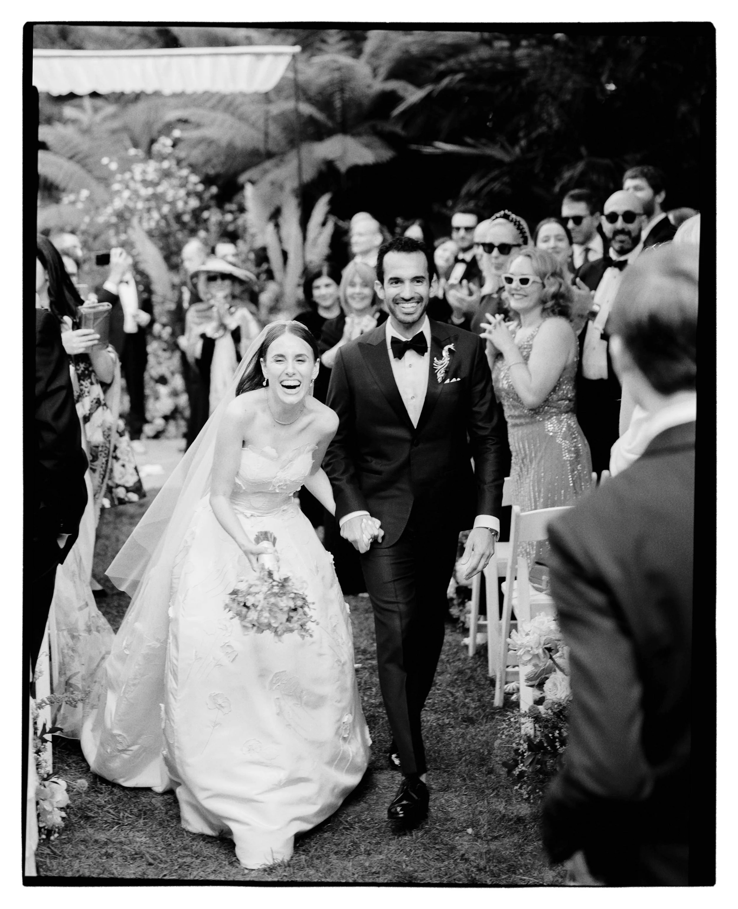 International and UK wedding photographer Amy Sampson photographing a couple getting married at Hotel Bel Air in LA, California