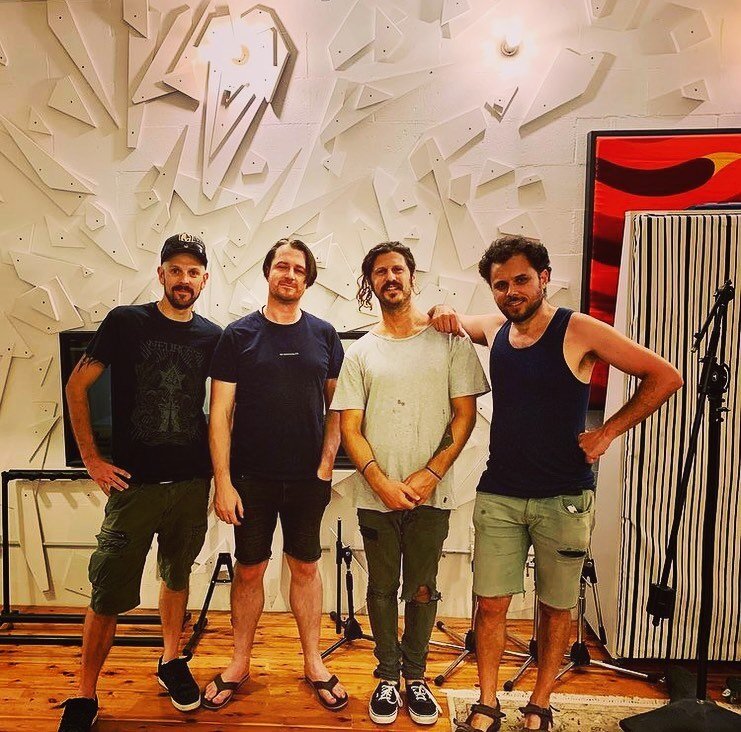 Good times were had with @hxshshxshxn for their new record yesterday. It also happened to be the last day of recording for @oneflightupsyd which sucks! But onwards and upwards they say! I gotta say I haven&rsquo;t spent much time there over the years
