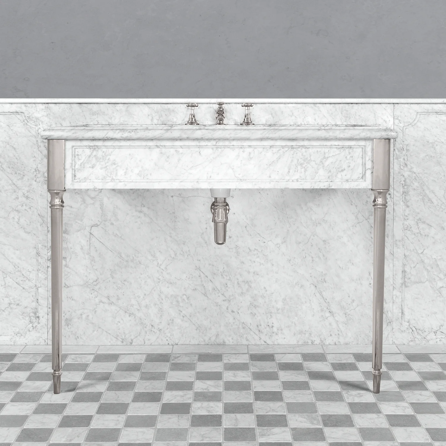 EDWARDIAN MARBLE CONSOLES