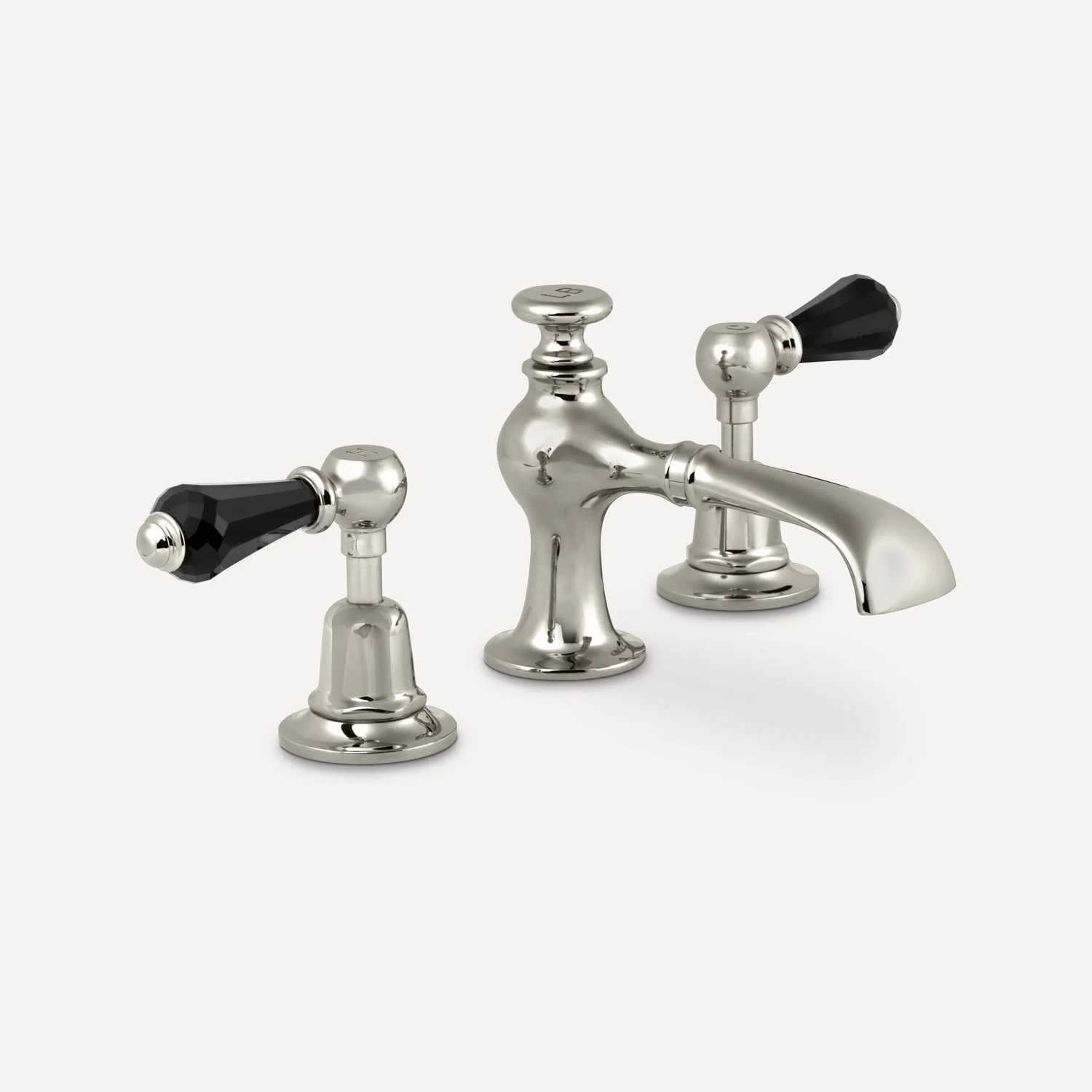NEW LA CHAPELLE SPOUT WITH CRYSTAL LEVERS