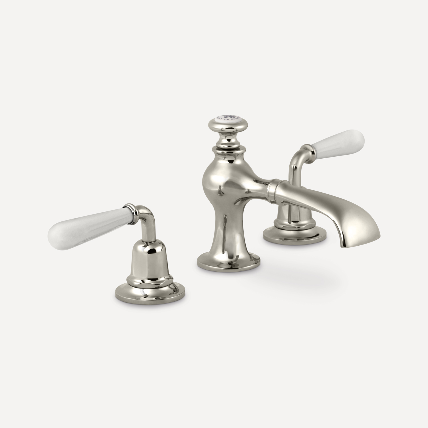 NEW LA CHAPELLE SPOUT WITH WHITE LEVERS