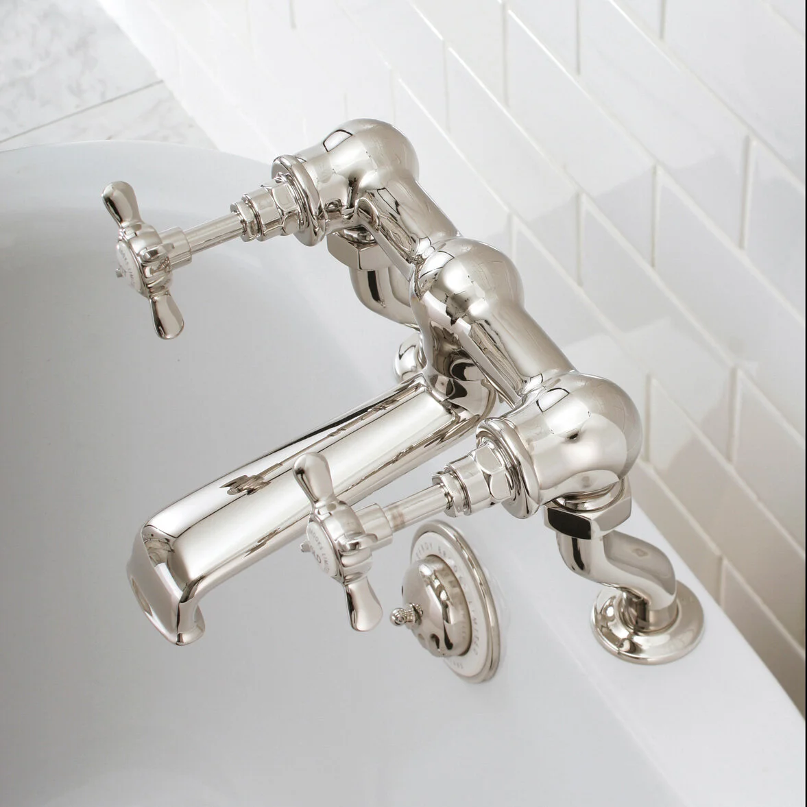 LB 1107 Classic deck mounted bath bridge filler — Lefroy Brooks (UK