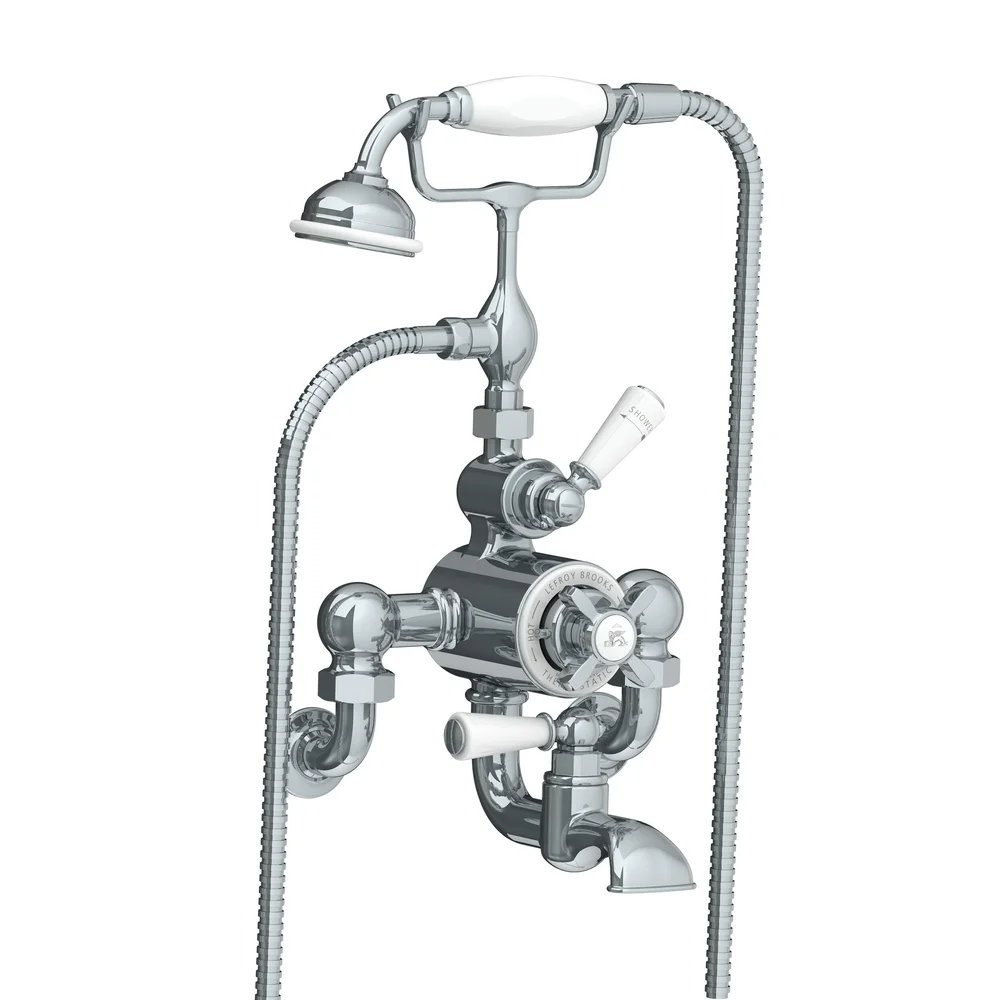 WM GD 8823 Classic wall mounted thermostatic bath shower mixer 