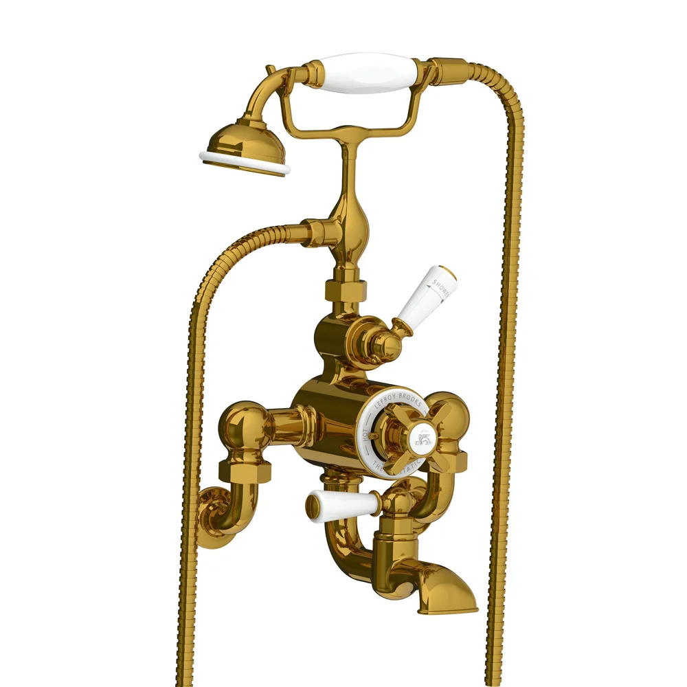 WM GD 8823 Classic wall mounted thermostatic bath shower mixer 