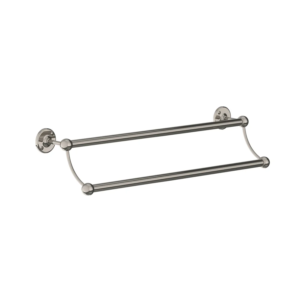 LB 4954 Edwardian medium 20 double towel rail — Lefroy Brooks (UK u0026 Europe)