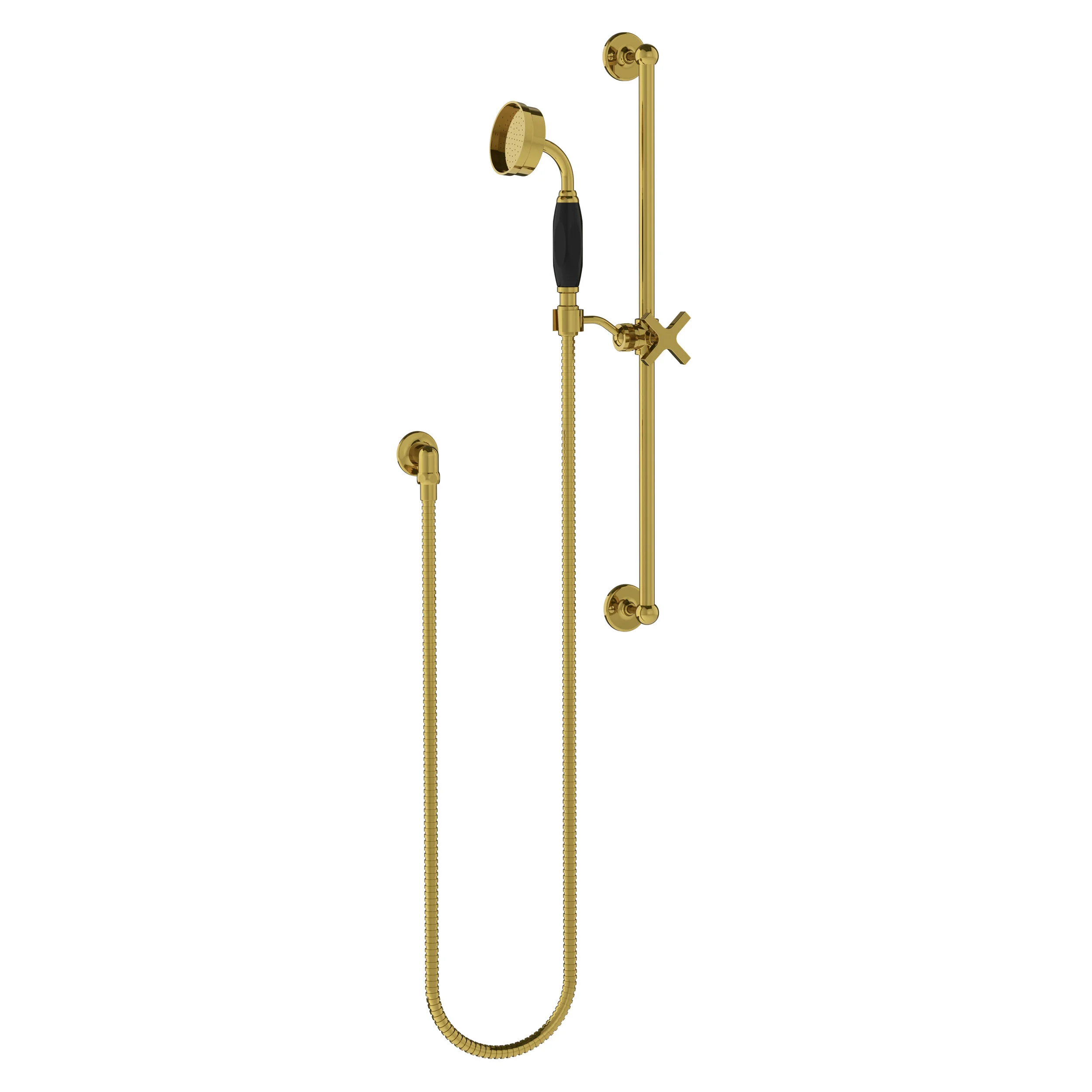 MK 1727 Mackintosh hand shower on sliding rail — Lefroy Brooks (UK