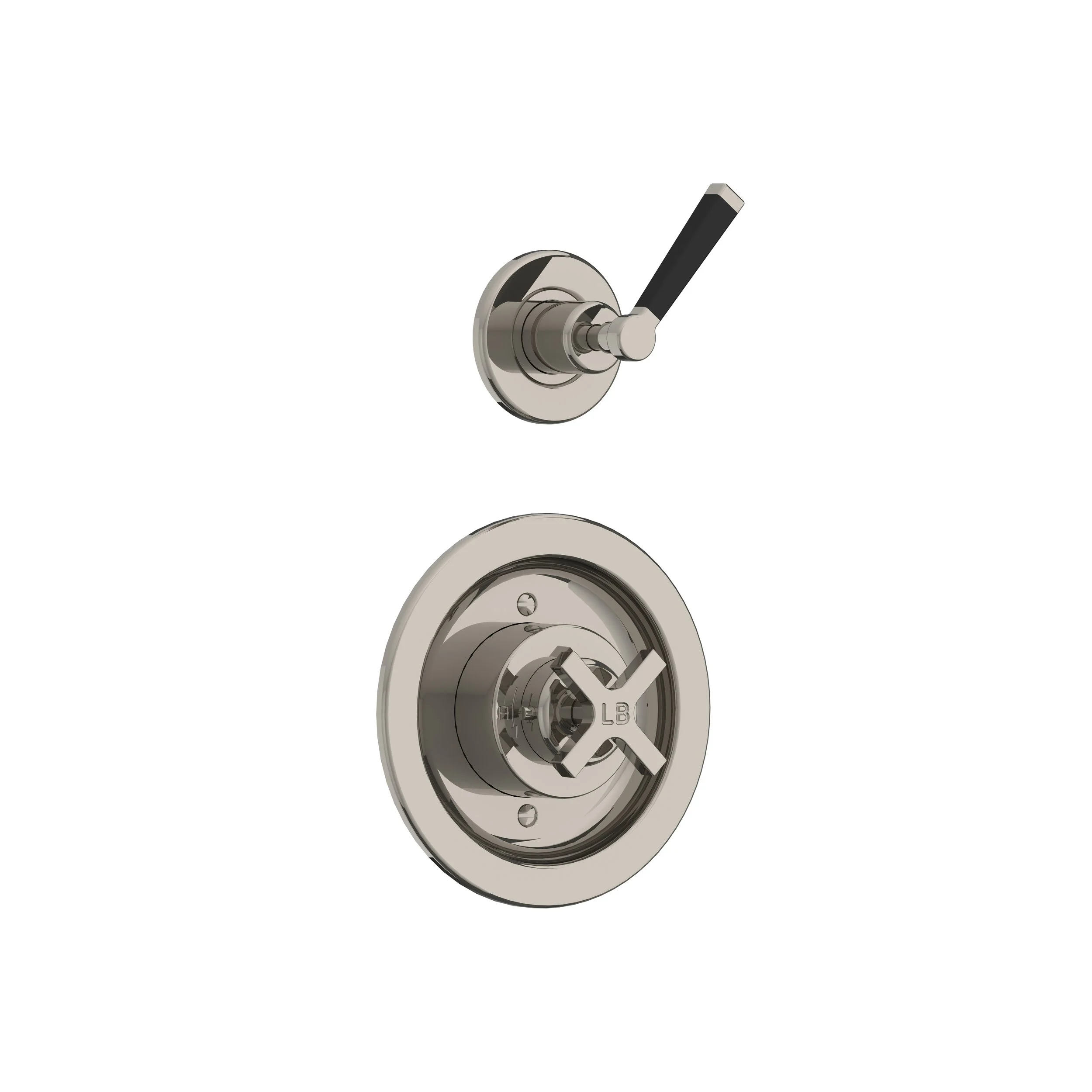 MB 8801   Mackintosh black Archipelago thermostatic valve &amp; flow control