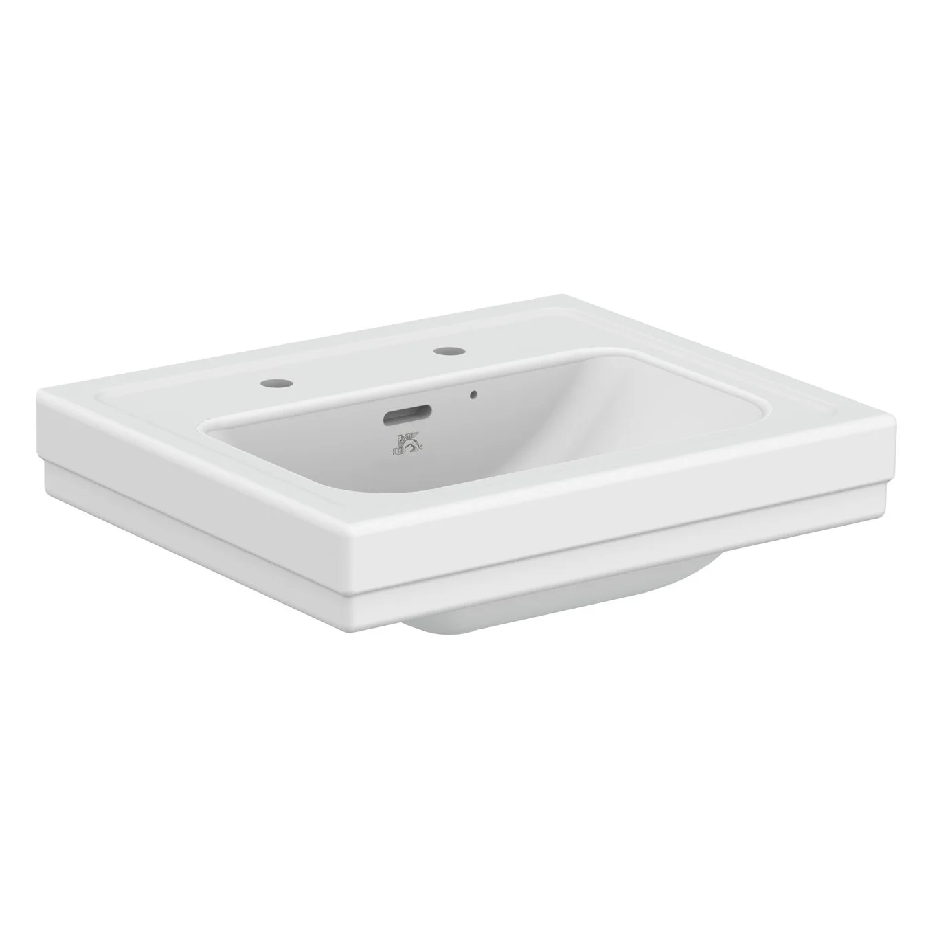 LB 7302   Metropole two hole basin (62 cm)