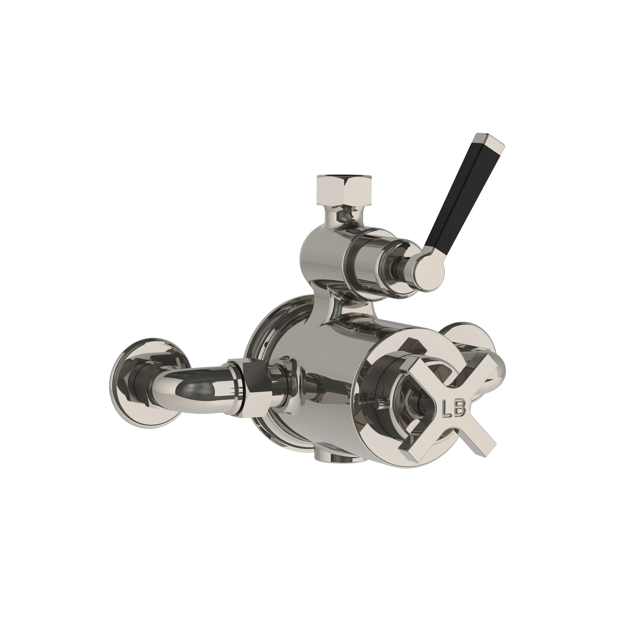 MB 8700   Mackintosh black exposed thermostatic valve only