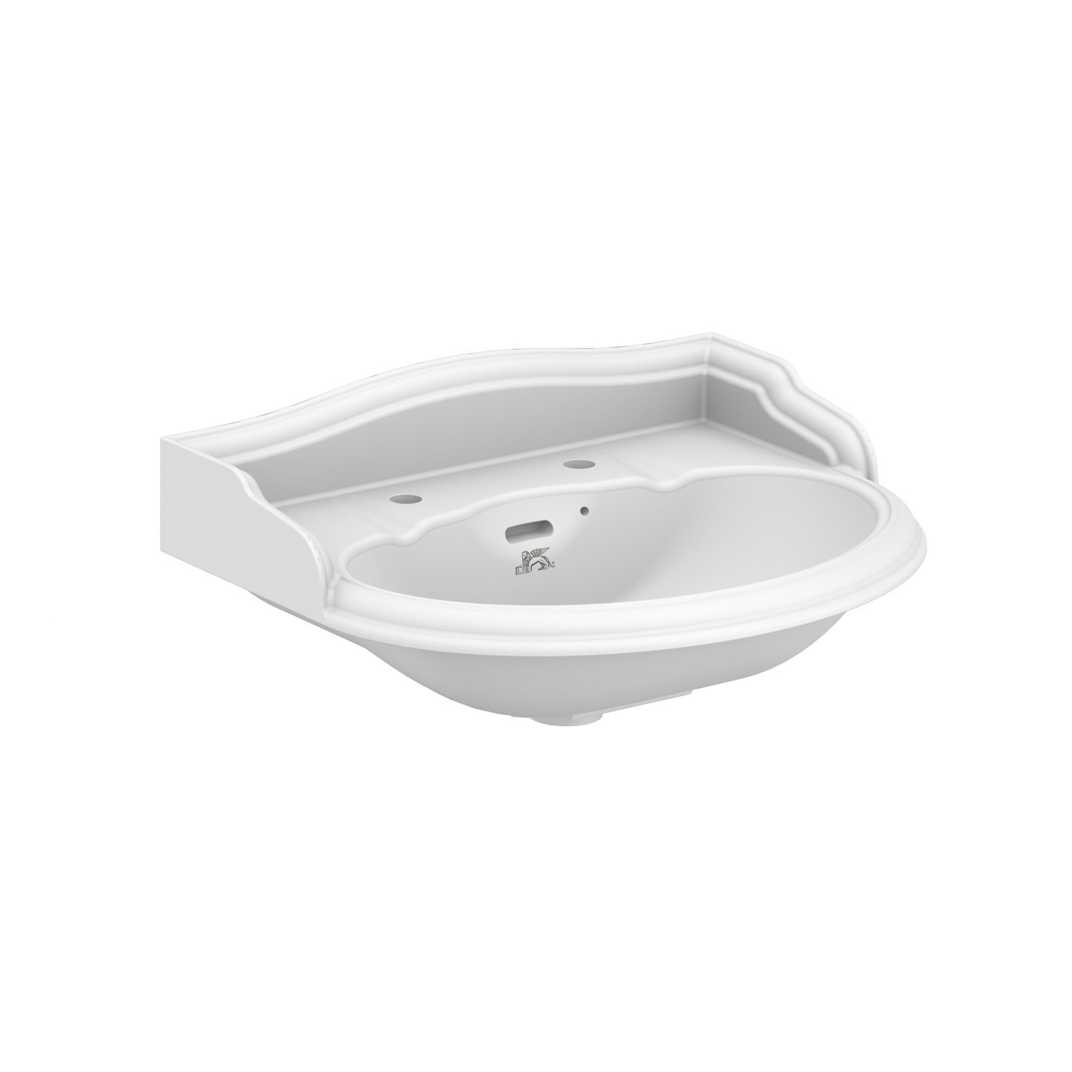 LB 7502   Lissa Doon two hole basin (62 cm)