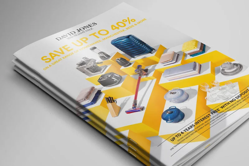 Mid Year Clearance Catalogue Cover Design