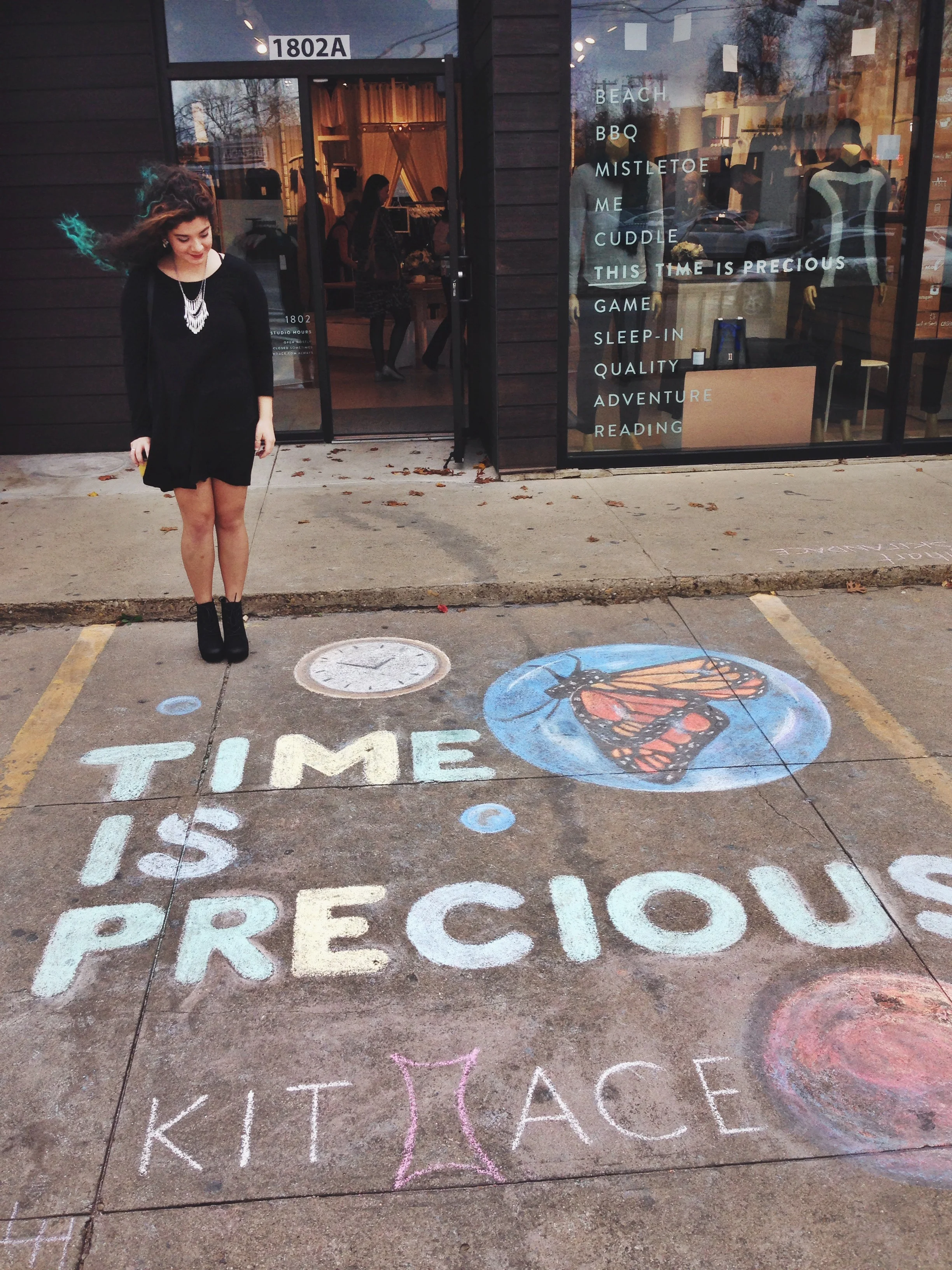 (ignore what I am holding) My time is precious. 