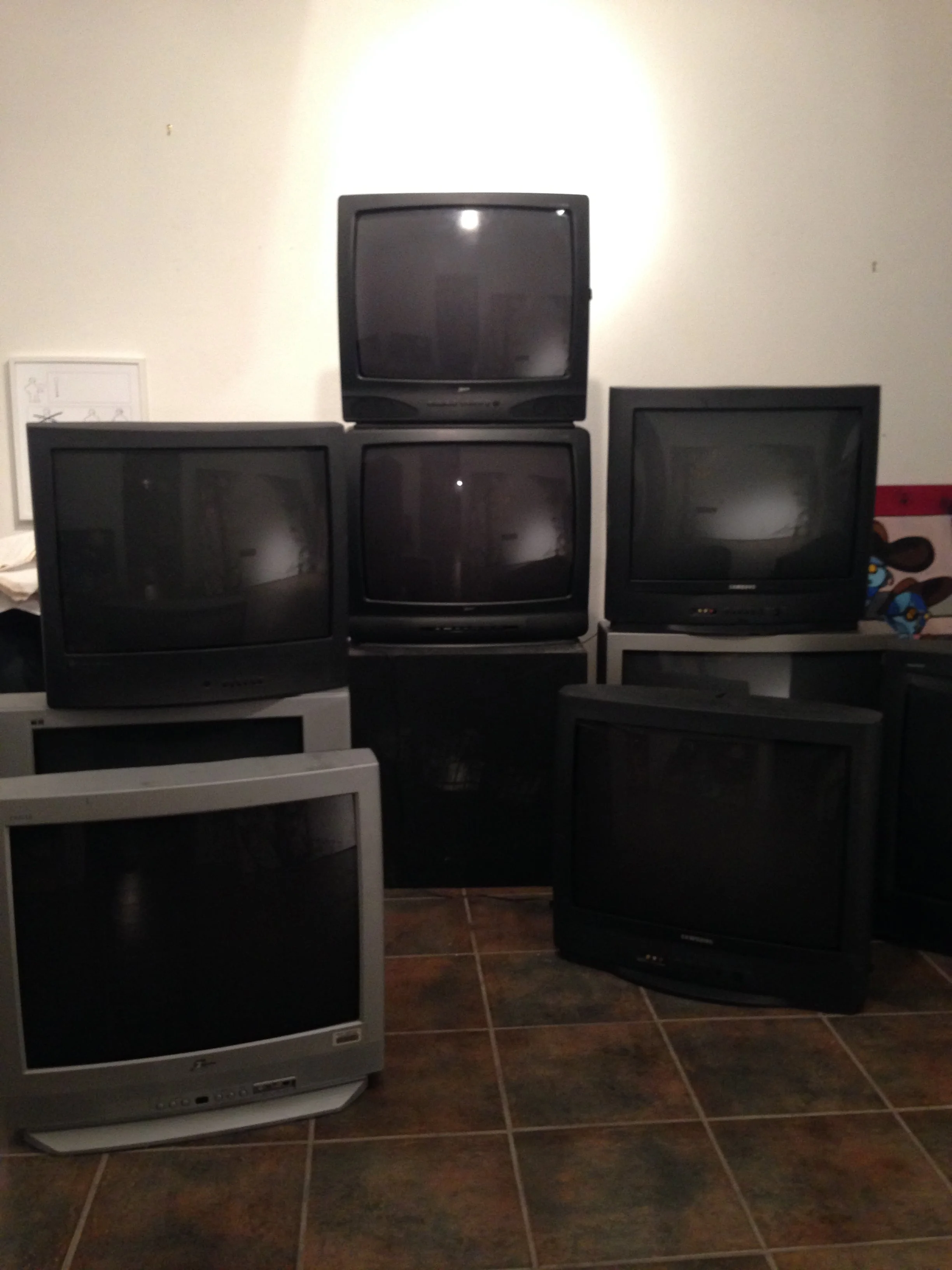 This was actually in a side closet. Discovered in one of those "I don't think we are supposed to be here" moments. You know those. 