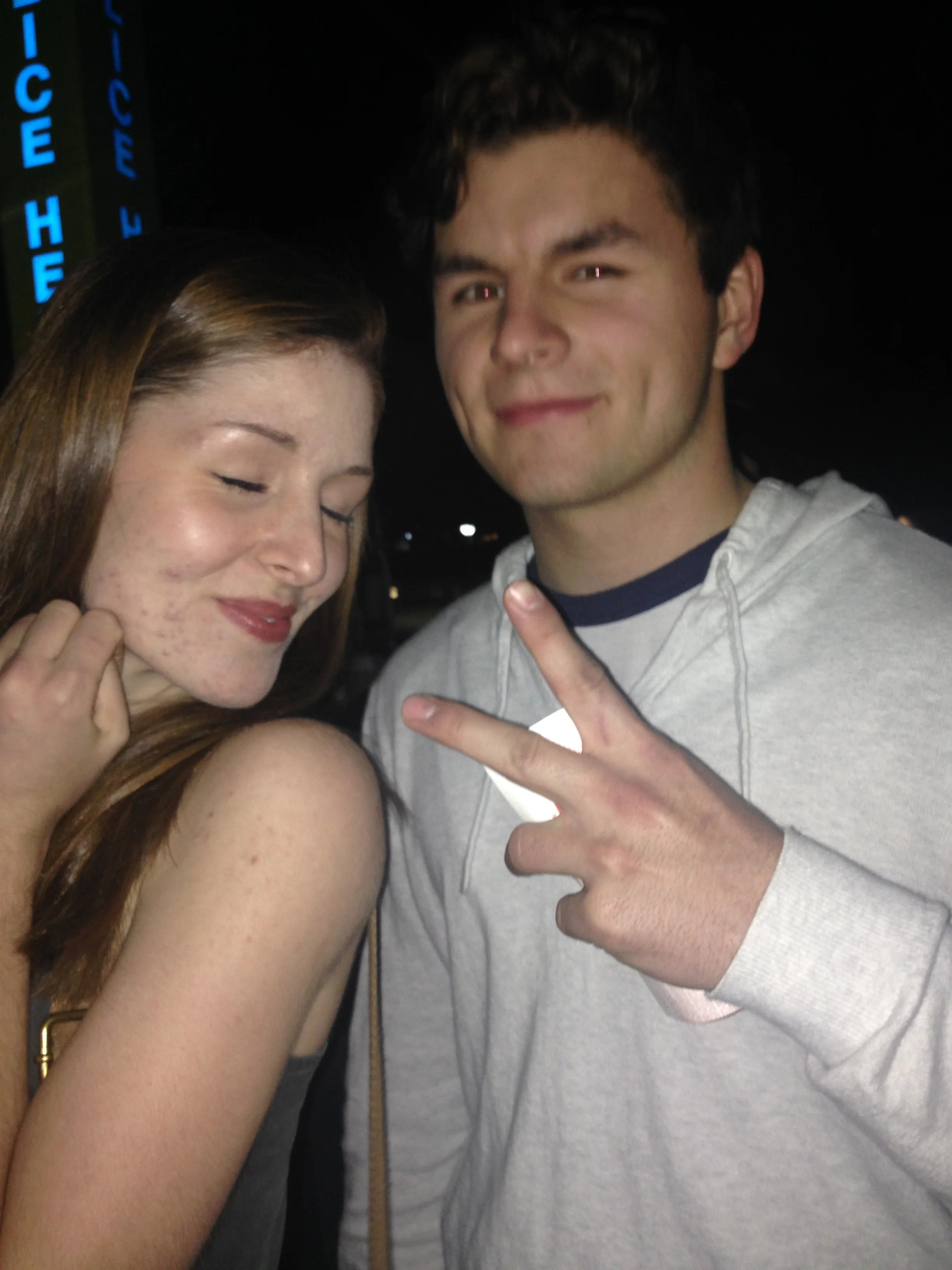 Katherine and JA came on whim to the concert with us. Best decision of their life...you will see why in just a second