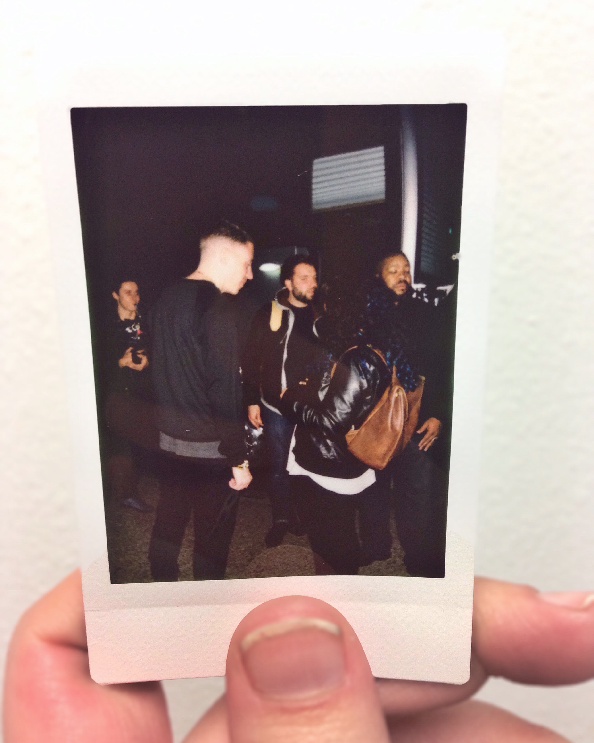 This is myself and Macklemore chatting about my hair and donuts. He looks like he is smiling at me. *heart eyes*