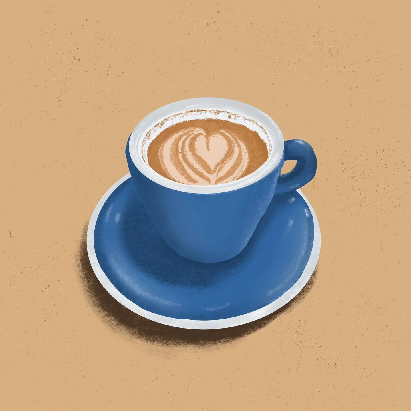 My beverage this AM from @racestreetcoffee. Drawing &gt; gif &gt; the actual drink