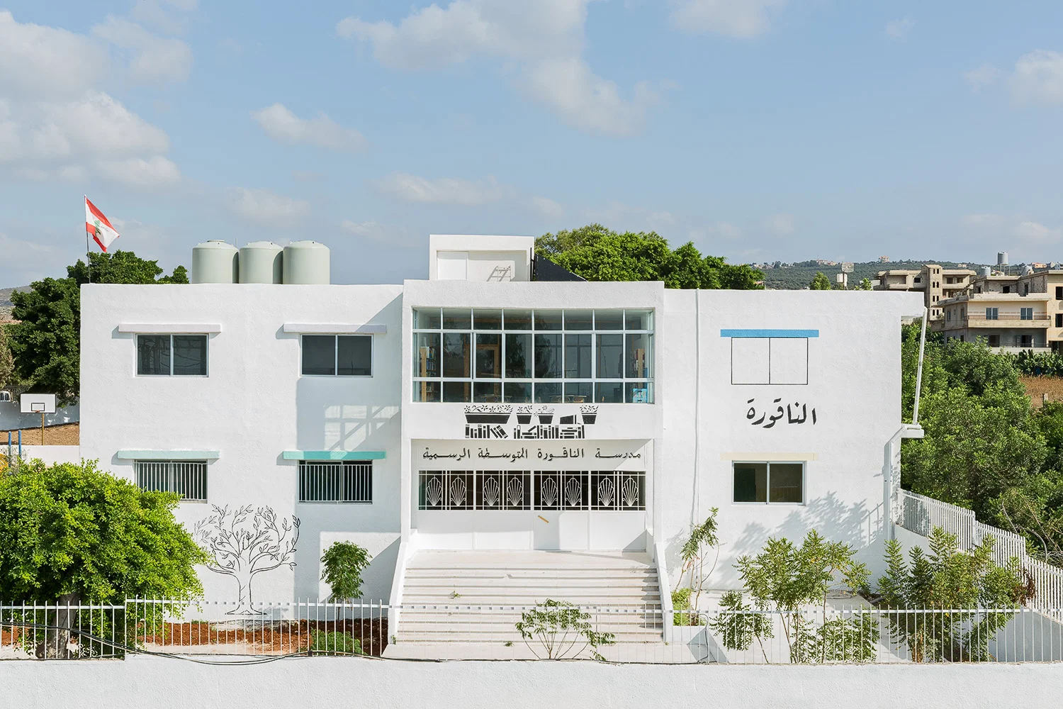 Naqoura Public School - Karim Nader Studio and Blankpage Architects