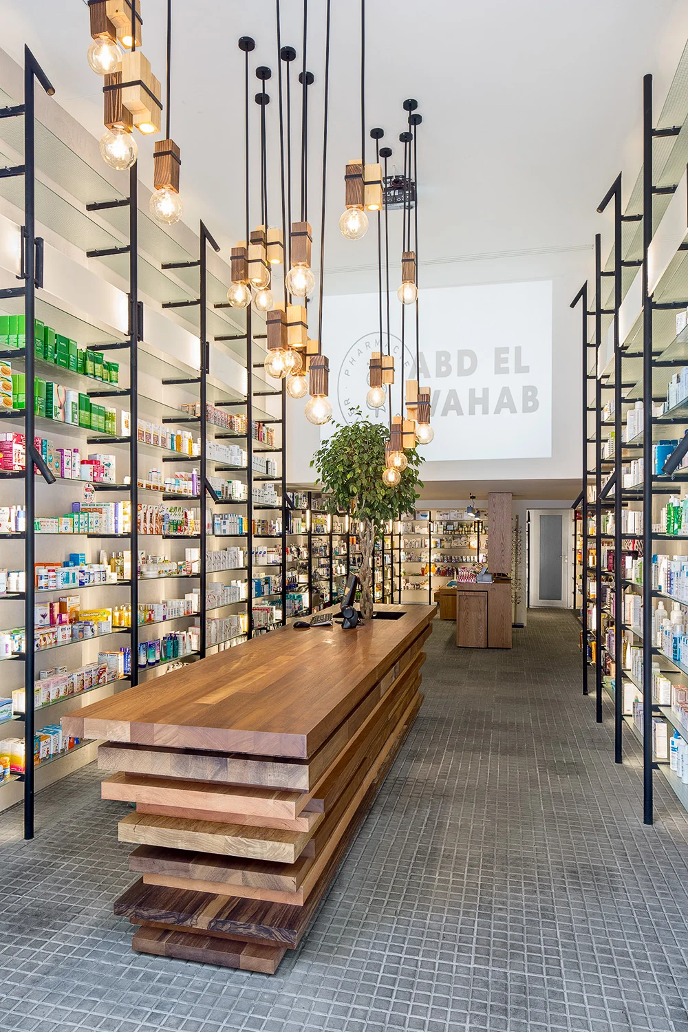 Pharmacie du Quartier - Karim Nader Studio and Blankpage Architects