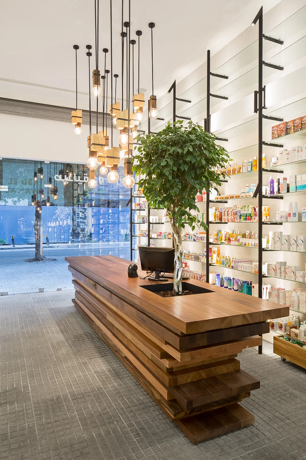 Pharmacie du Quartier - Karim Nader Studio and Blankpage Architects