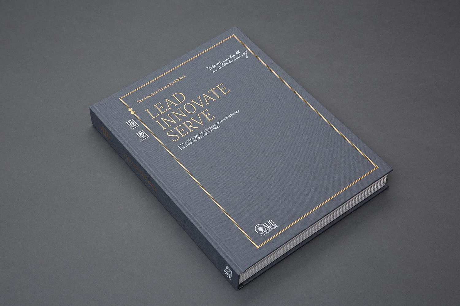 AUB 150 Years Book - Communication Design