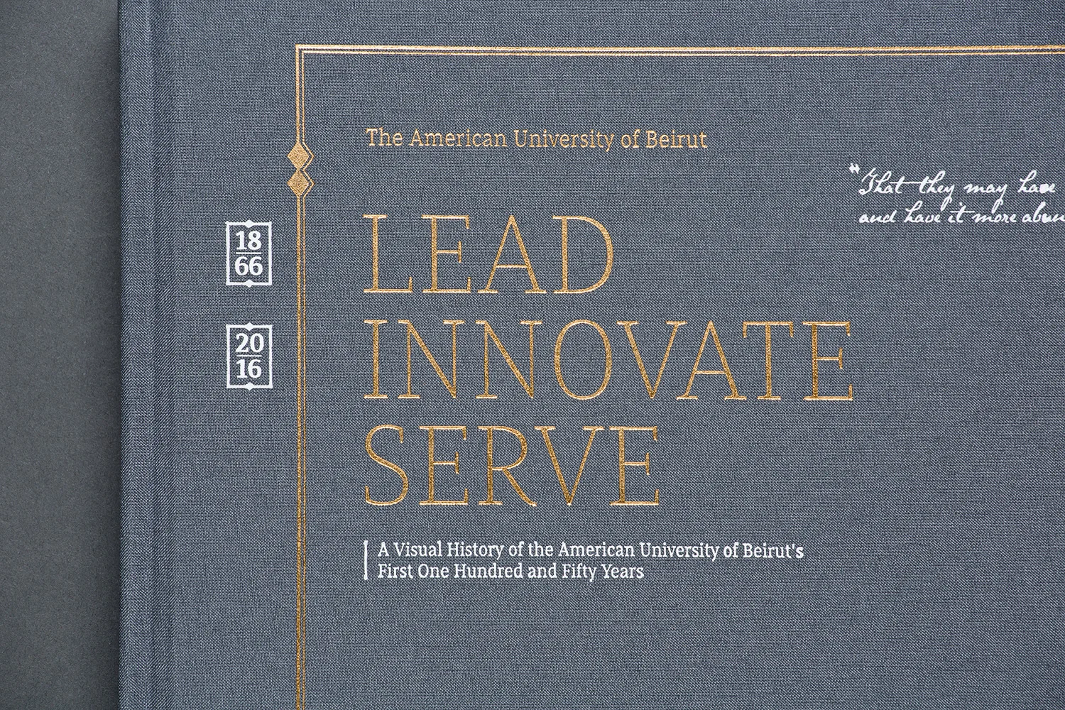 AUB 150 Years Book - Communication Design
