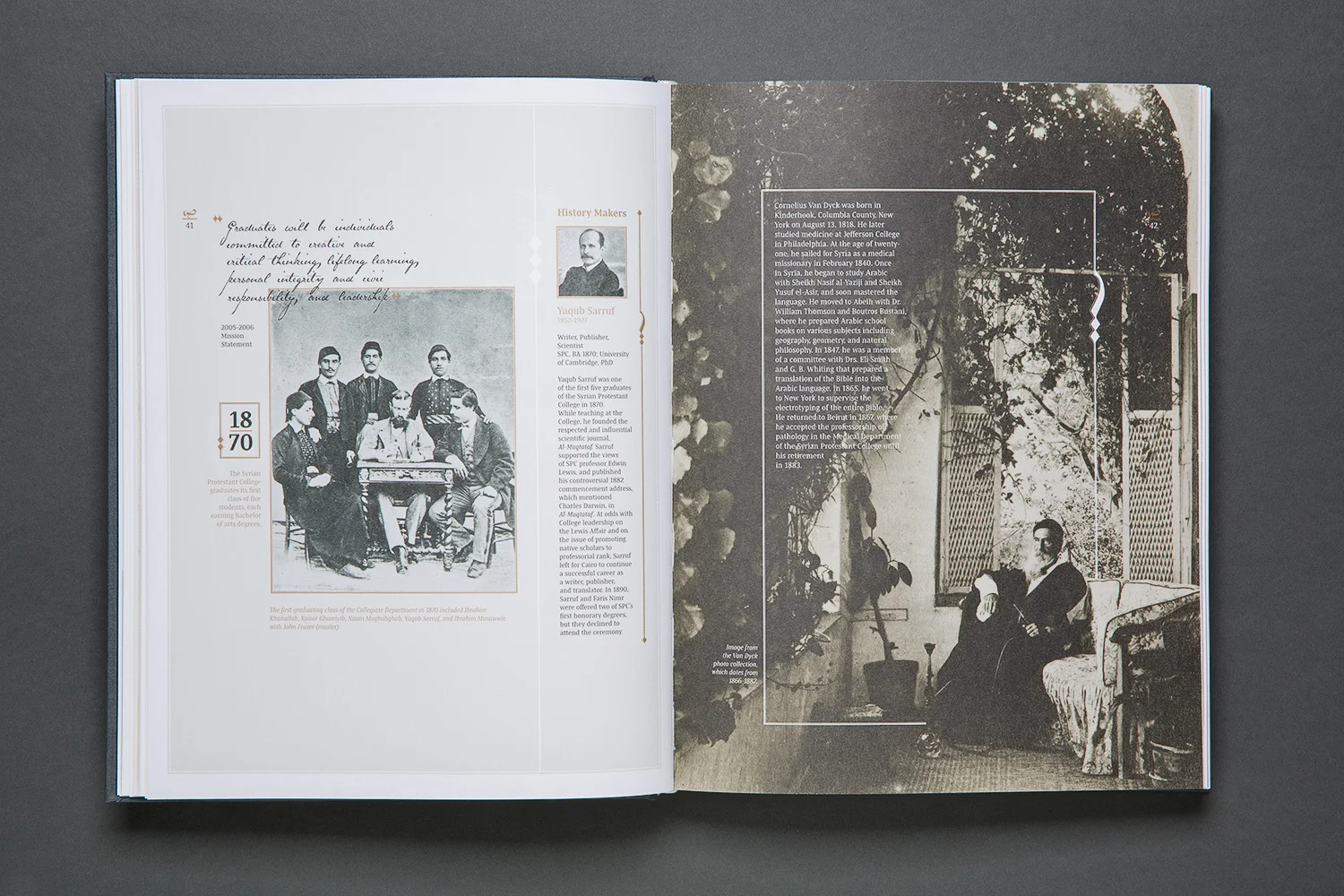 AUB 150 Years Book - Communication Design