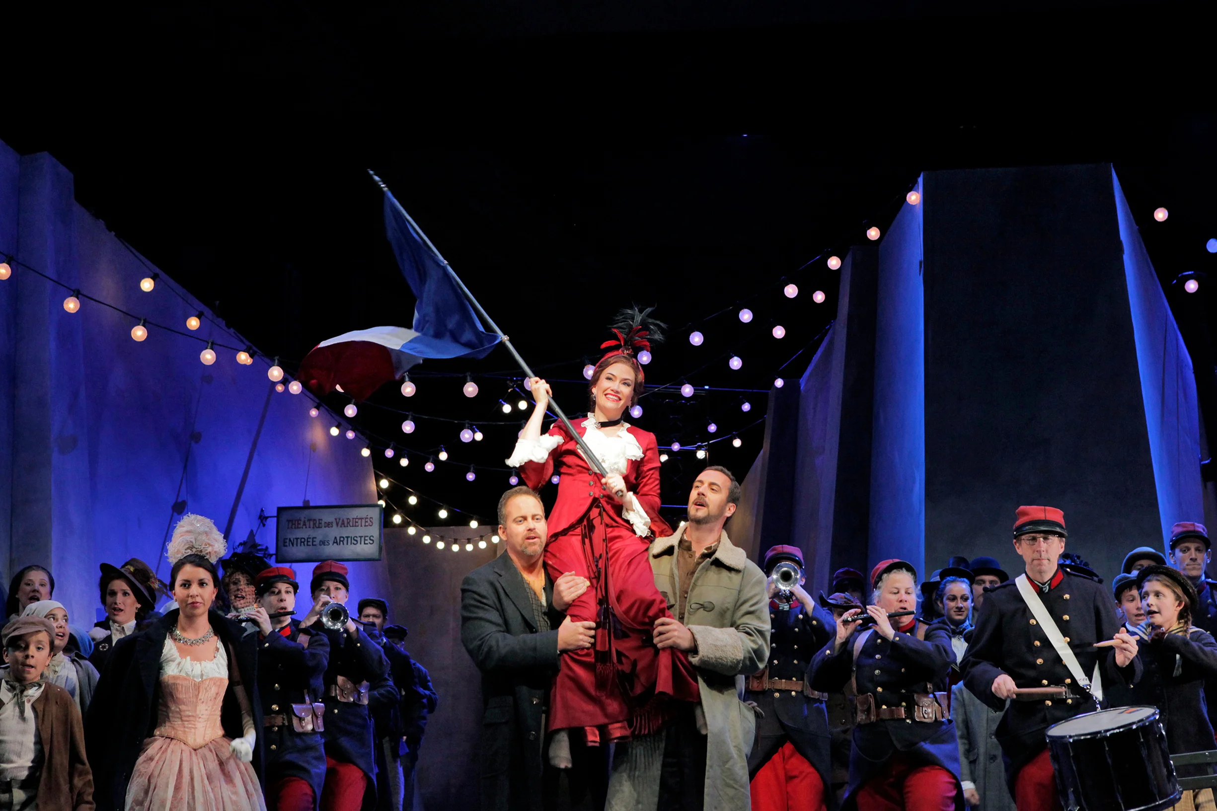 Musetta in LA BOHÈME, Santa Fe Opera 2011 © Ken Howard