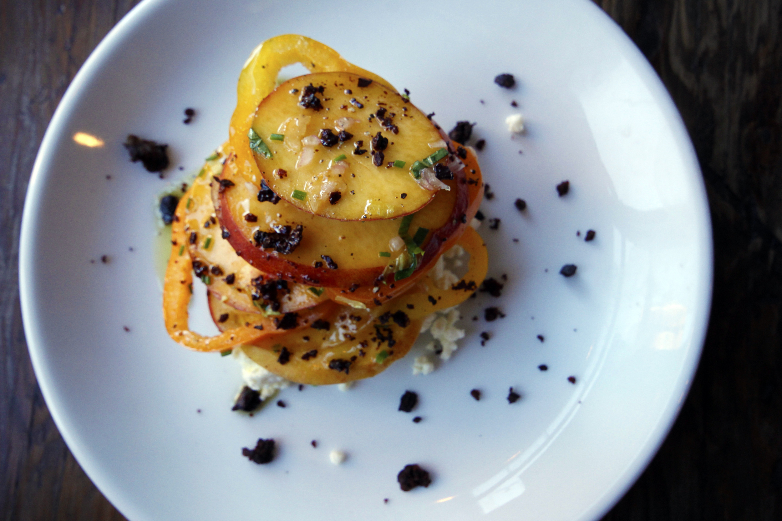 Peach and Pepper Salad