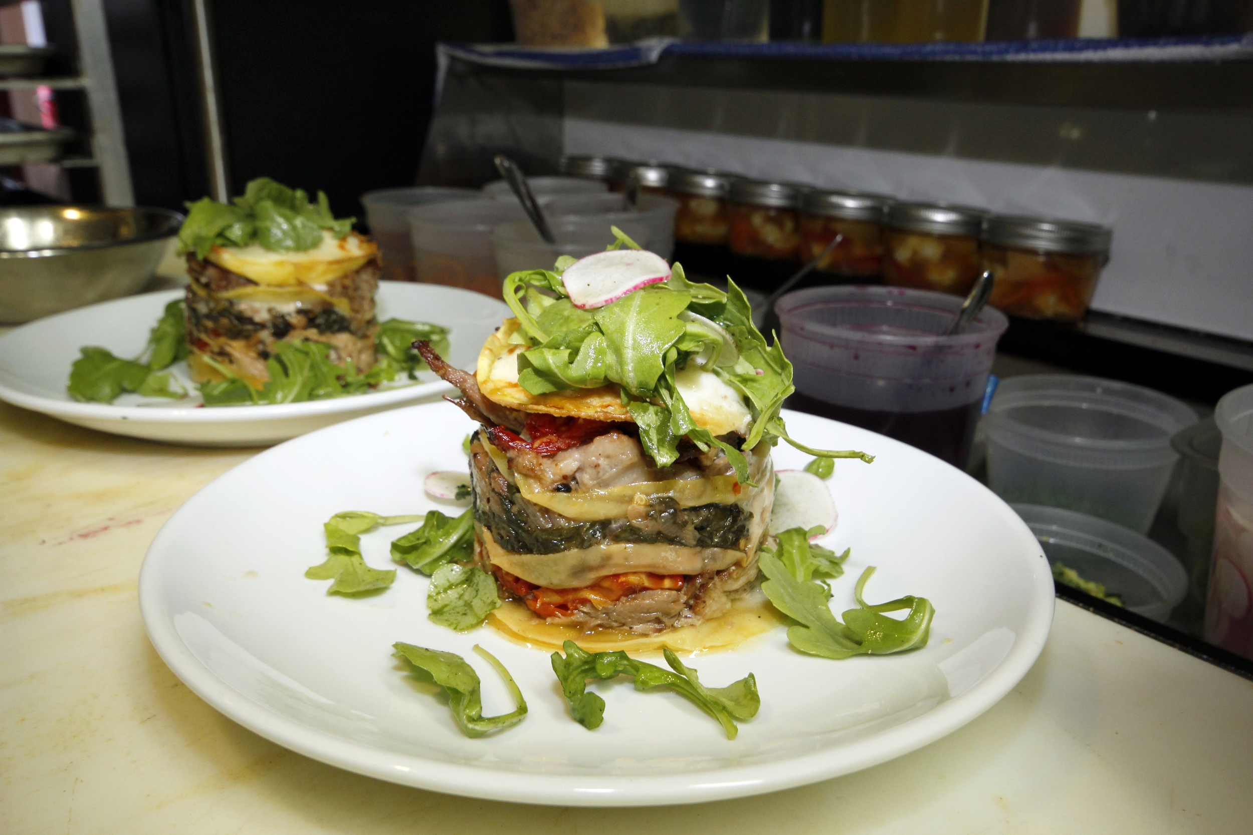 Braised Pork Lasagna