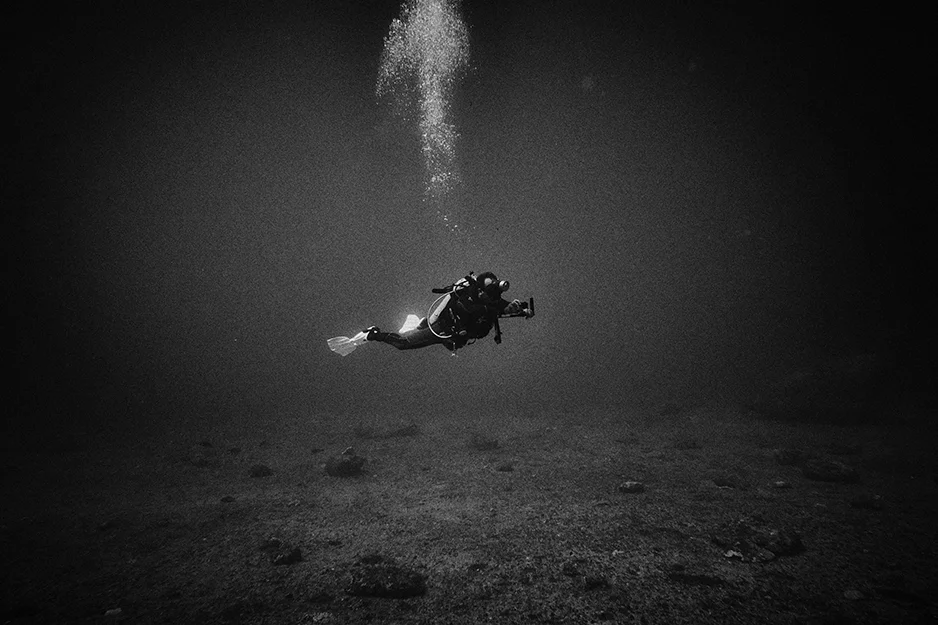 I was diving with Anees Adenwala, founder of the Orca Dive Club in Mumbai and one of India's best scubadivers, who has helped me with my underwater photography.