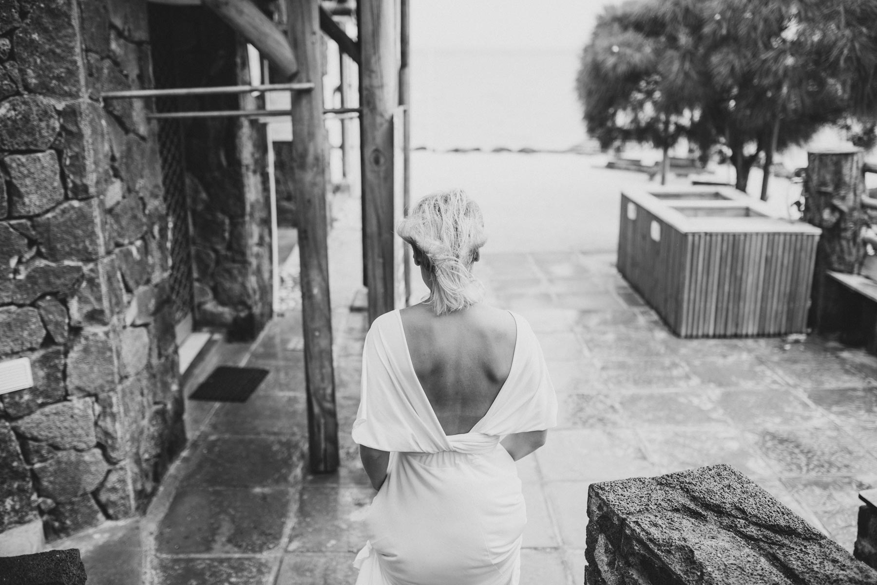 Copy of Sita Kelly | Mauritius Honeymoon Photographer | back of woman in white dress