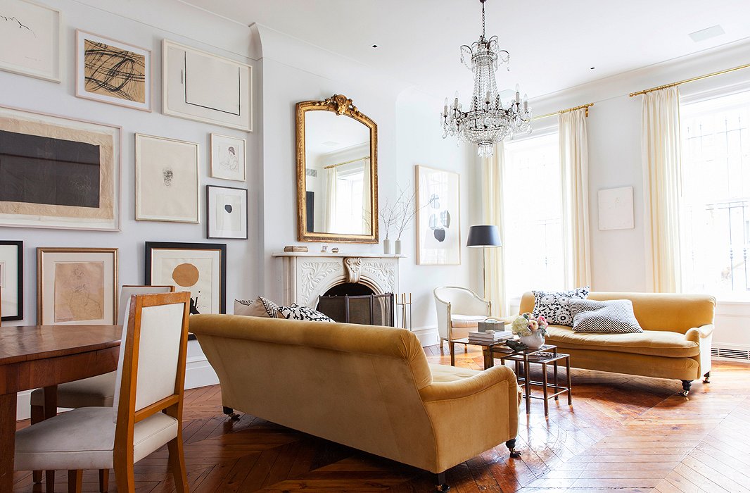 Alexandrea Jarvis Architecture and Interiors | Alison Cayne's West Village Townhouse | Modern White Paint