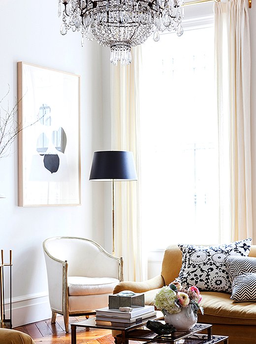 Alexandrea Jarvis Architecture and Interiors | Alison Cayne's West Village Townhouse | Modern White Paint
